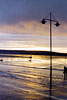 Lyktstolpe & solnedgång